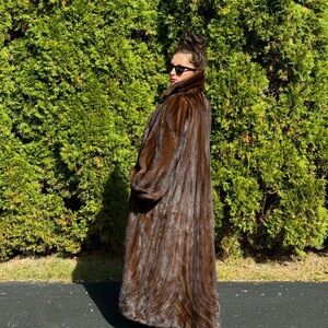 Full length Stunning Mink Coat Like No Other!
